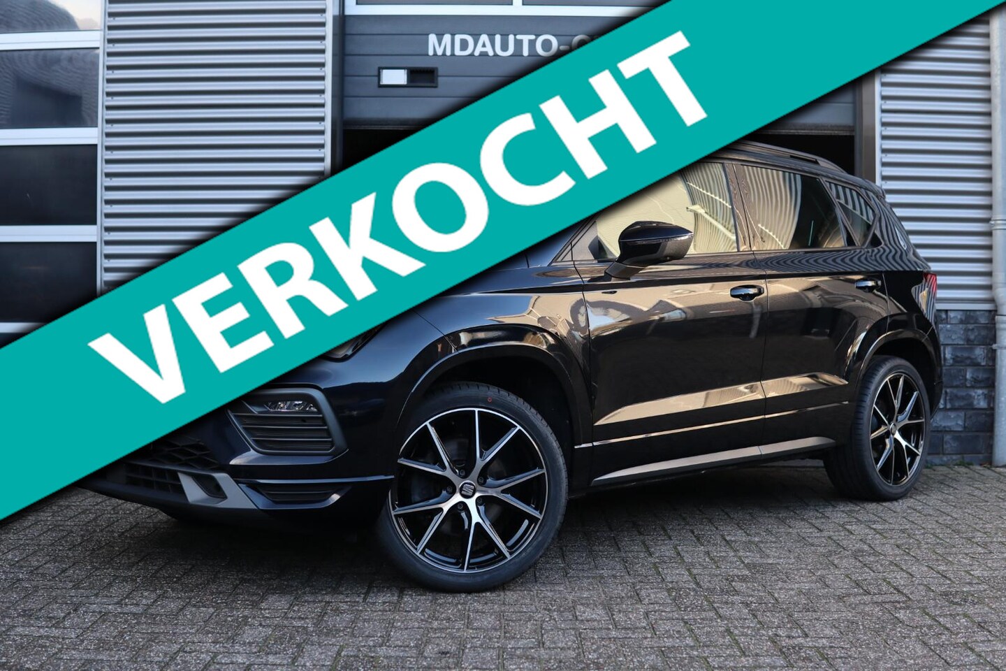 SEAT Ateca - 1.5 TSI FR Black edition |Pano|Keyless|LED|Navi| - AutoWereld.nl