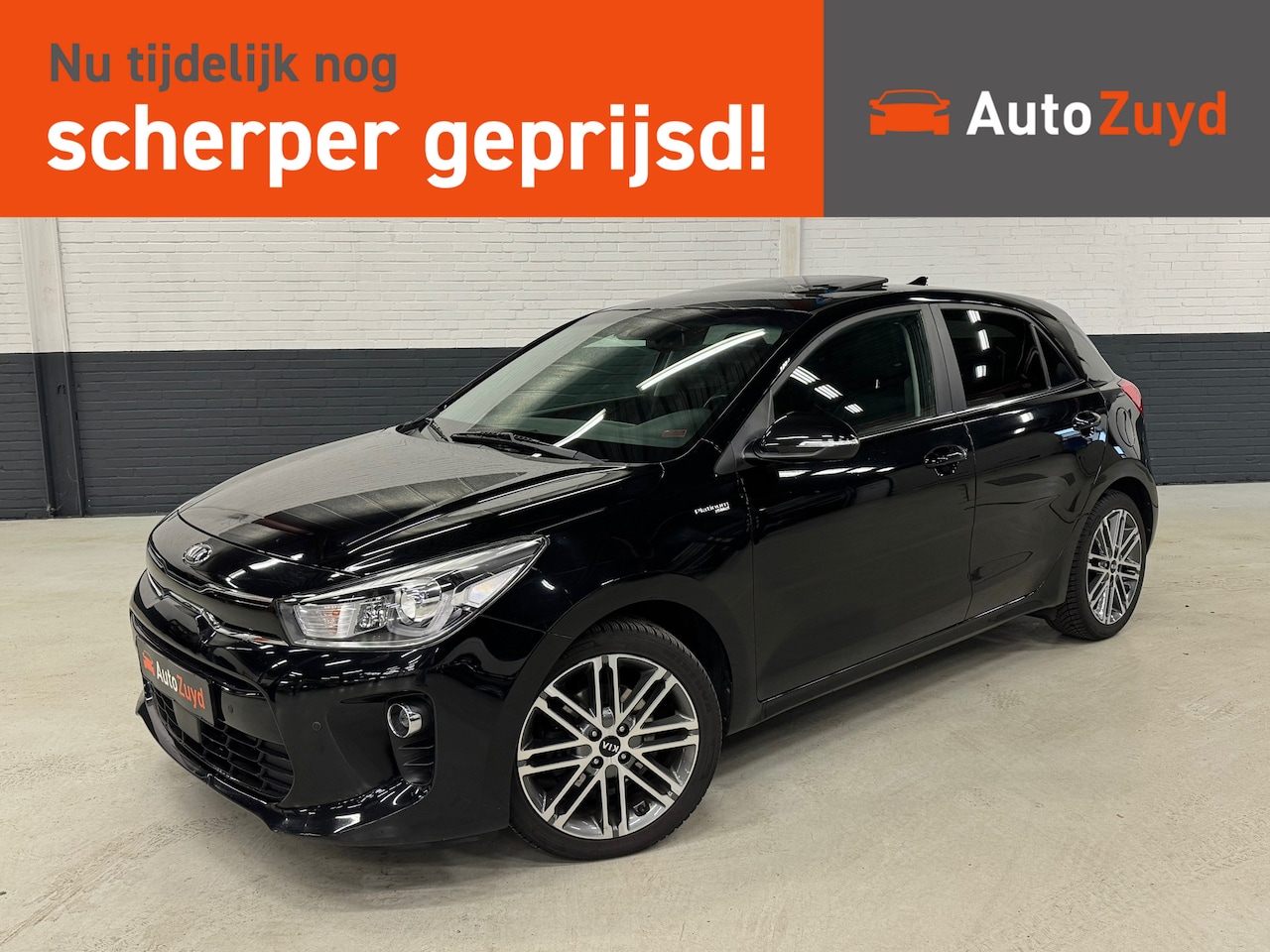 Kia Rio - 1.0 TGDI Platinum Edition / Navi / Carplay / Camera / Schuifdak / Leder - AutoWereld.nl