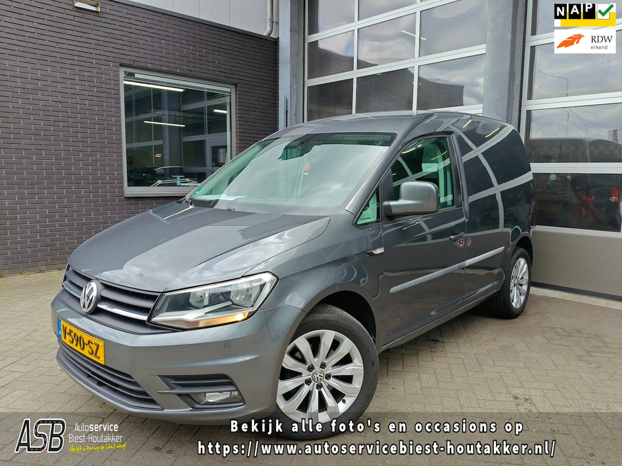 Volkswagen Caddy - 2.0 TDI L1H1 BMT Highline | Automaat | Carplay | Trekhaak | Cruise | Navi | DAB+ | EURO 6 - AutoWereld.nl