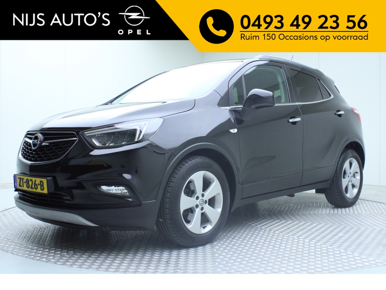 Opel Mokka X - 1.4 Turbo Innovation | dealer onderhouden | leder+ stoelverw. | climate | navi | pdc v/a+c - AutoWereld.nl