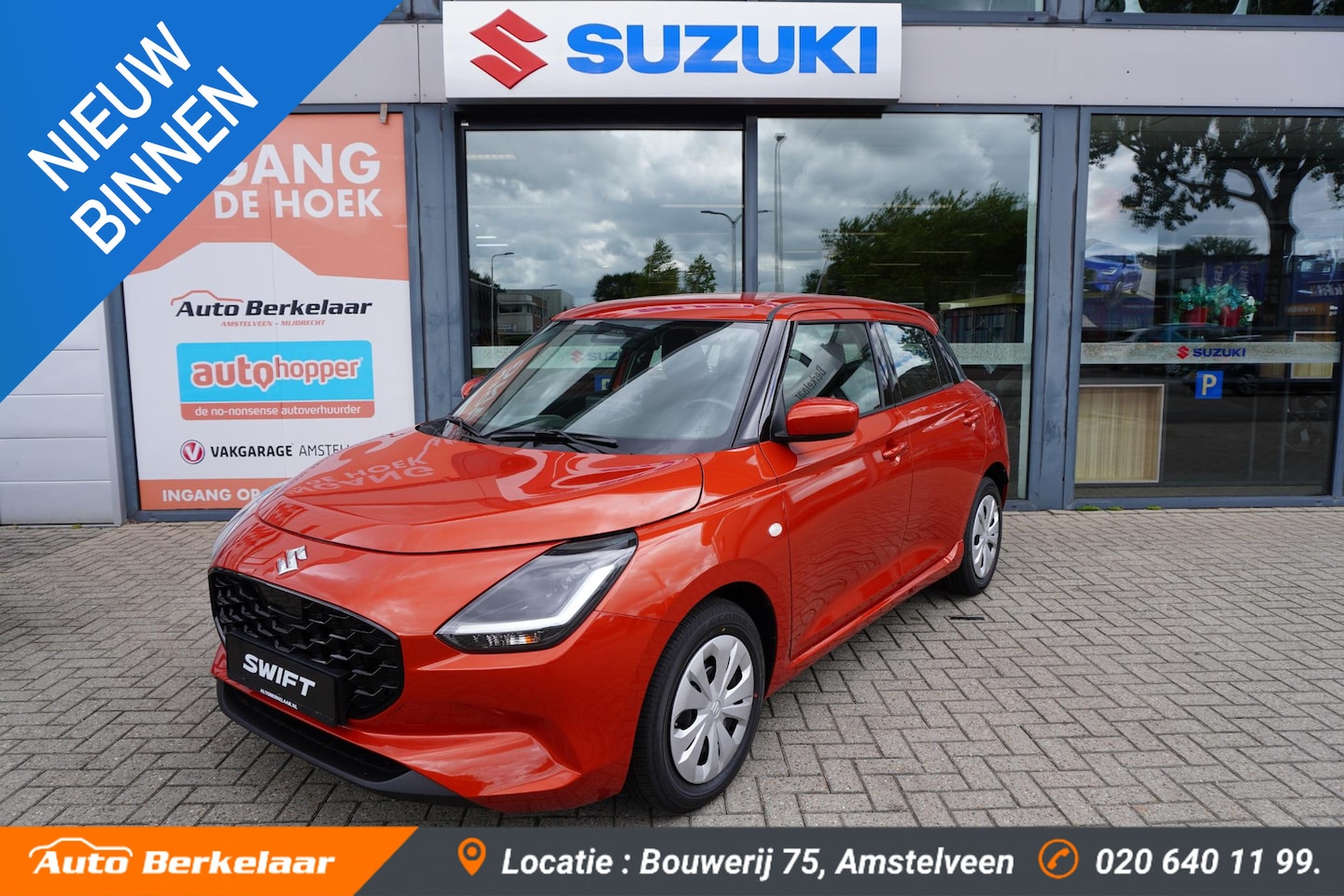 Suzuki Swift - 1.2 Comfort Smart Hybrid | WK Deal € 21.499,- | Oranje boven | - AutoWereld.nl
