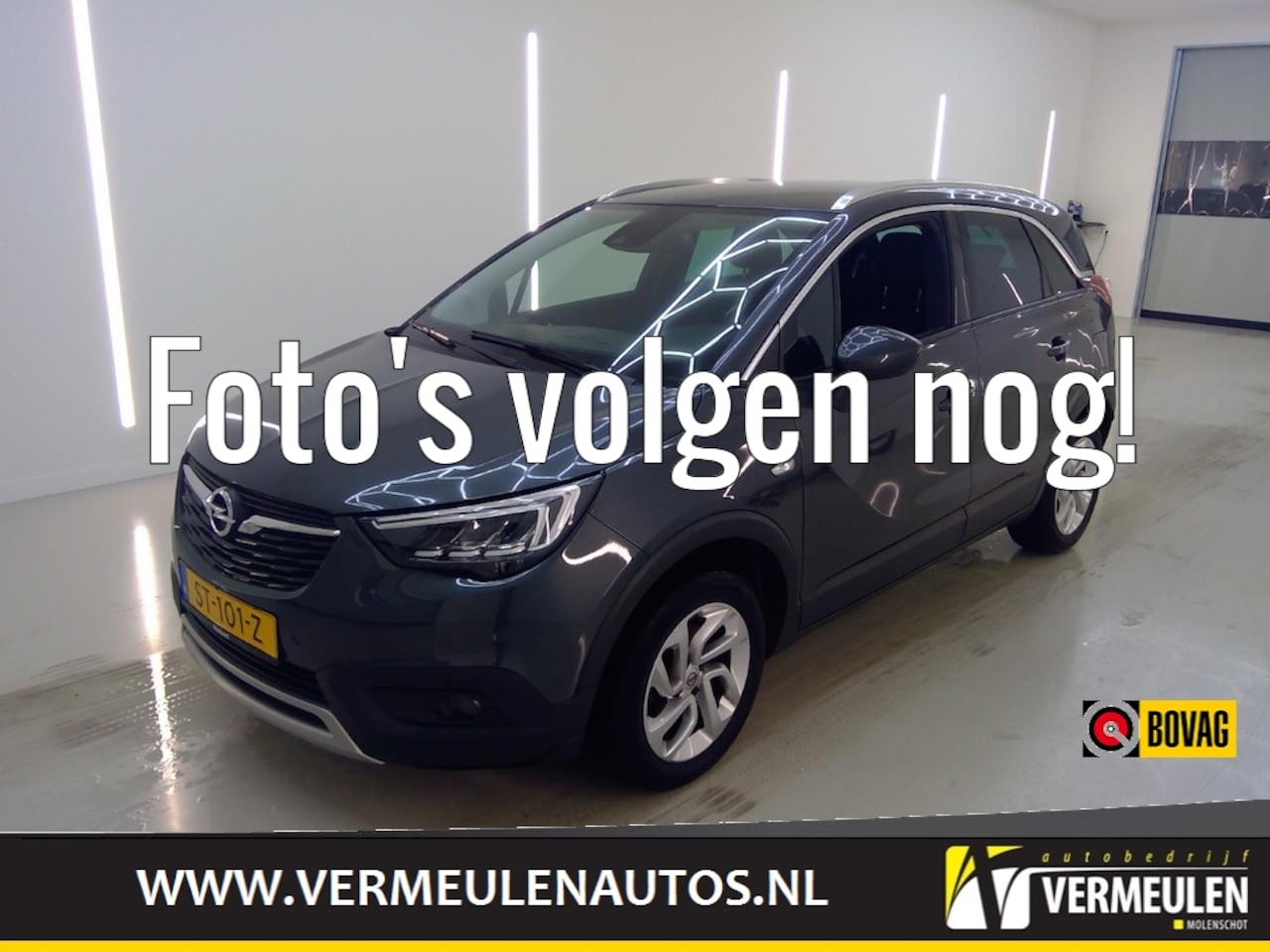 Opel Crossland X - 1.2 Turbo 110PK Innovation Automaat + 16"/ Navi/ Clima/ Cruise/ Full-LED/ Trekhaak/ CarPla - AutoWereld.nl