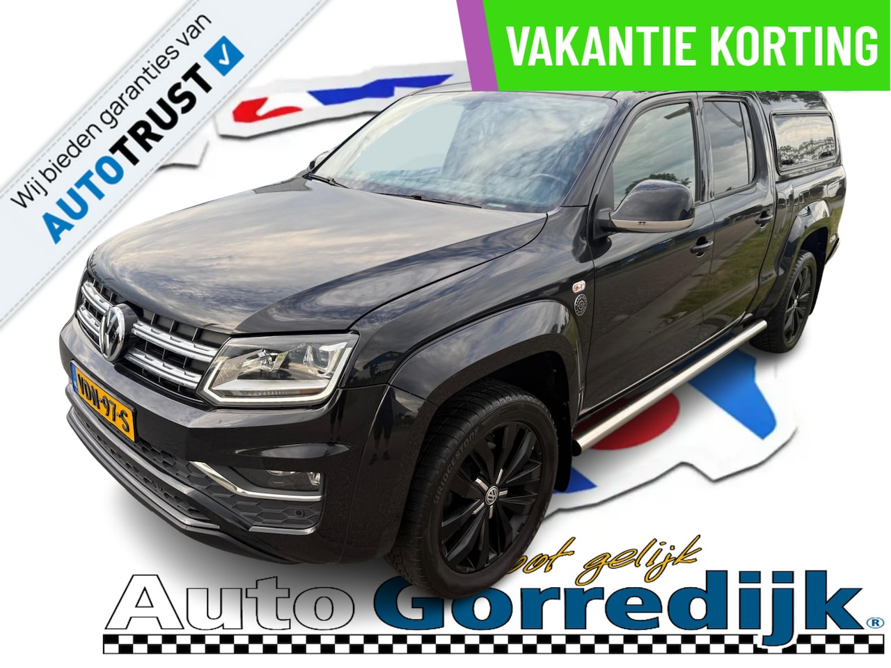 Volkswagen Amarok - 3.0 TDI 4Motion DC Aventura V6 258Pk 5Pers. Dubbele Cabine XL ROAD RANGER SPER Grijs Kente - AutoWereld.nl