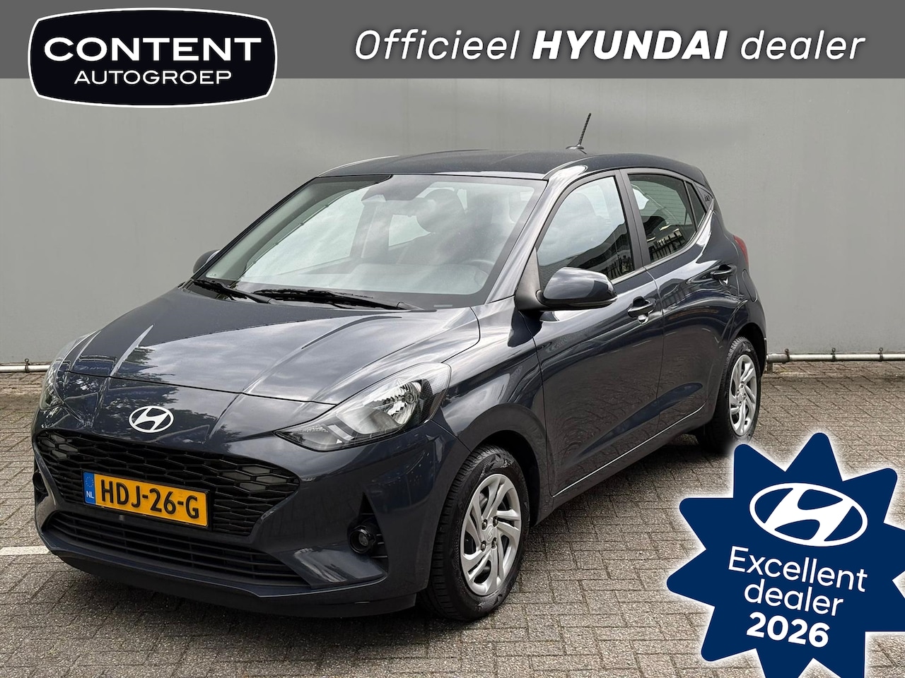 Hyundai i10 - 1.0i Aut Comfort Smart |Navi |Cruise |Airco |Licht interieur - AutoWereld.nl
