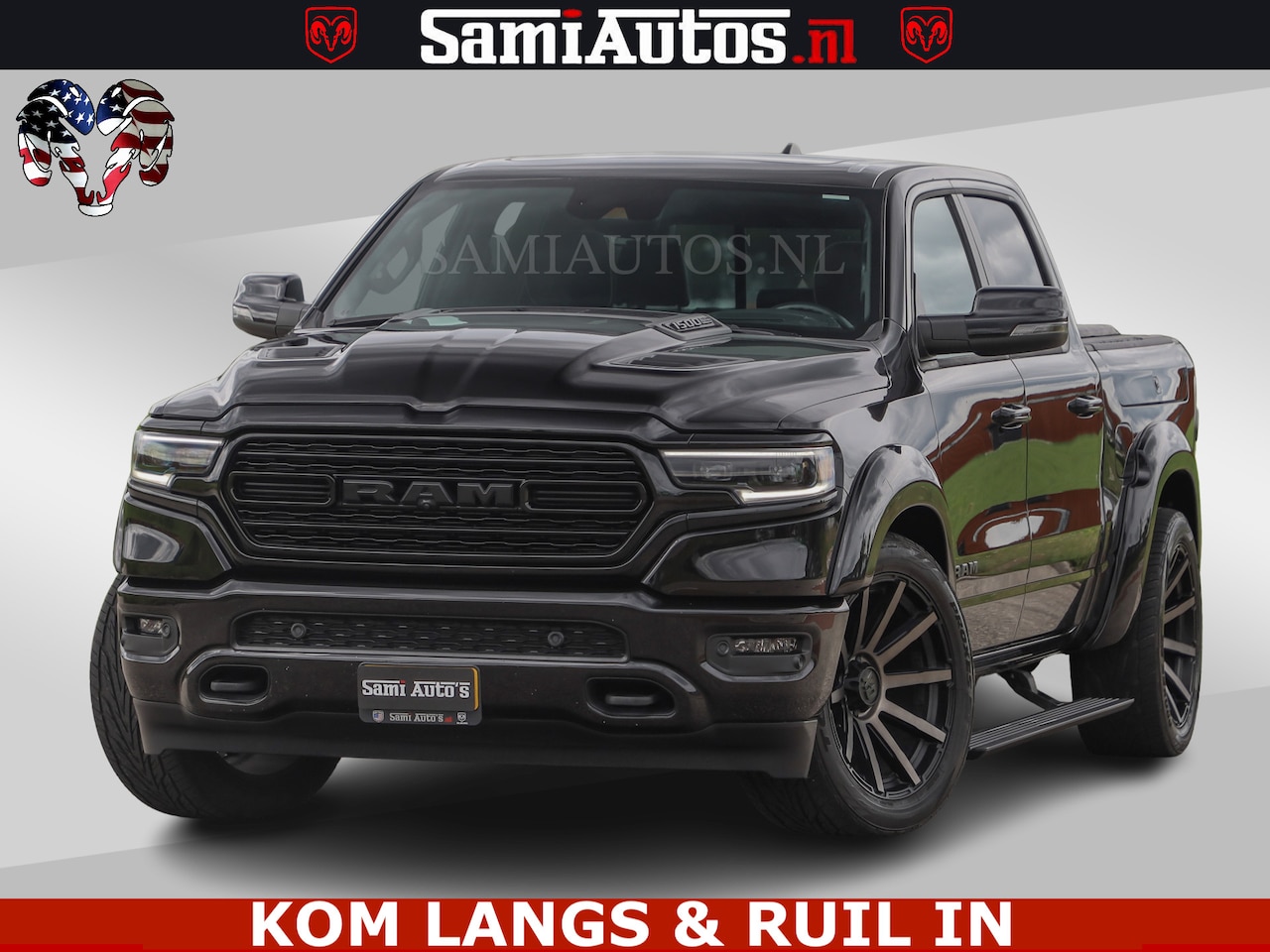 Dodge Ram Pick Up - LIMITED HULK | 5.7 V8 402PK " HEMI | HUD | LUCHTVERING | PANO | MWK KLEP | MEGA VOL | DC | - AutoWereld.nl