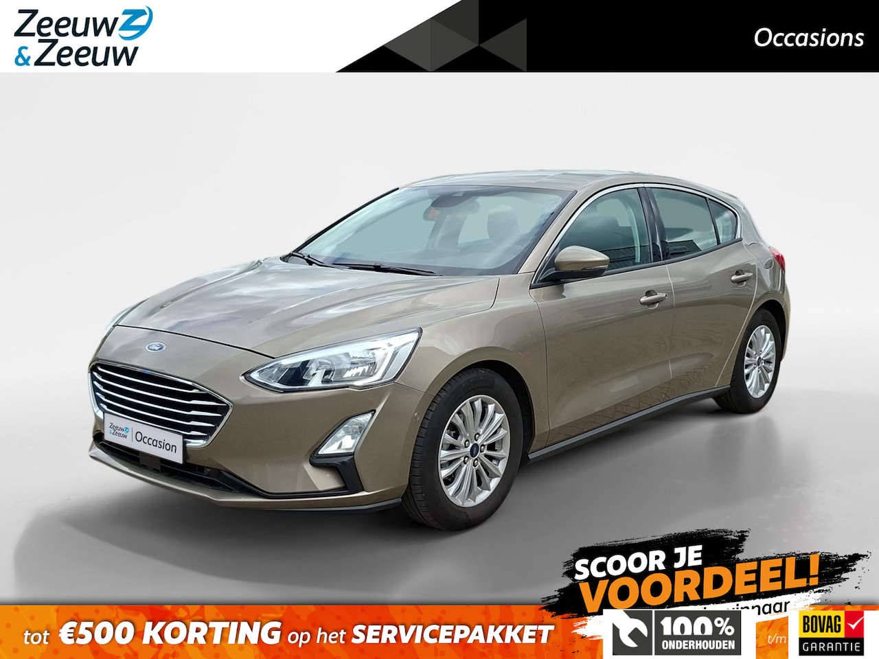 Ford Focus - 1.5 EcoBoost Titanium Business | Dealer onderhouden | Winterpack | Trekhaak | Technology p - AutoWereld.nl