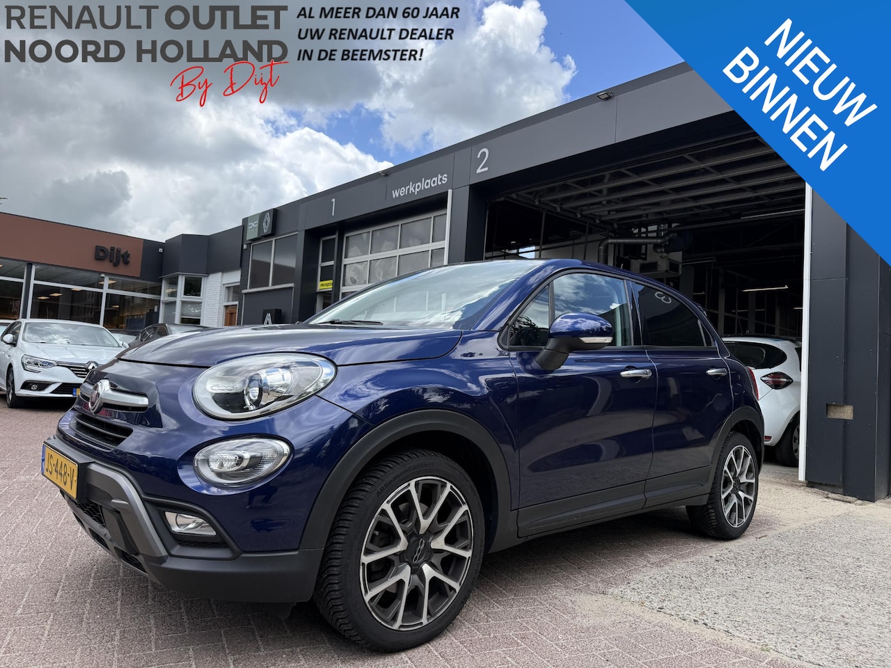 Fiat 500 X Cross - 1.4 Turbo MultiAir Cross Plus 1.4 Turbo MultiAir CrossPlus - AutoWereld.nl