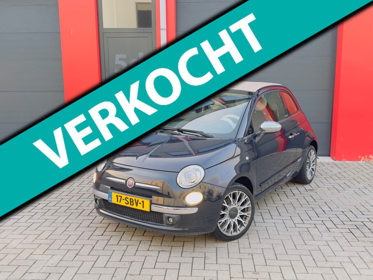 Fiat 500 C - 0.9 TwinAir Lounge Cabrio , Leder , Airco