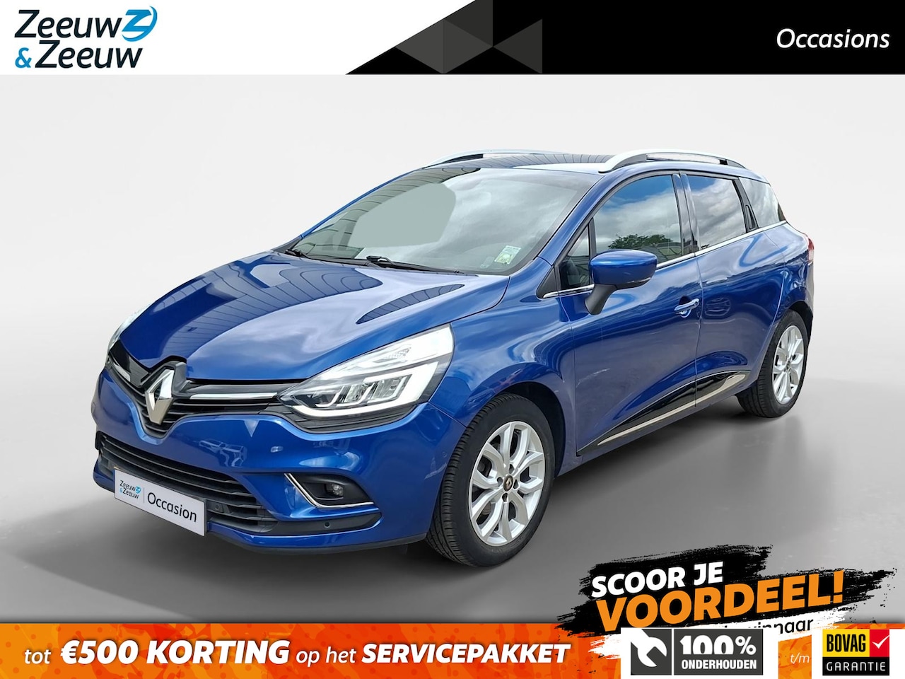 Renault Clio Estate - 0.9 TCe Intens | Lichtmetalen velgen | Navigatie | Achteruit rij camera | Climate control - AutoWereld.nl