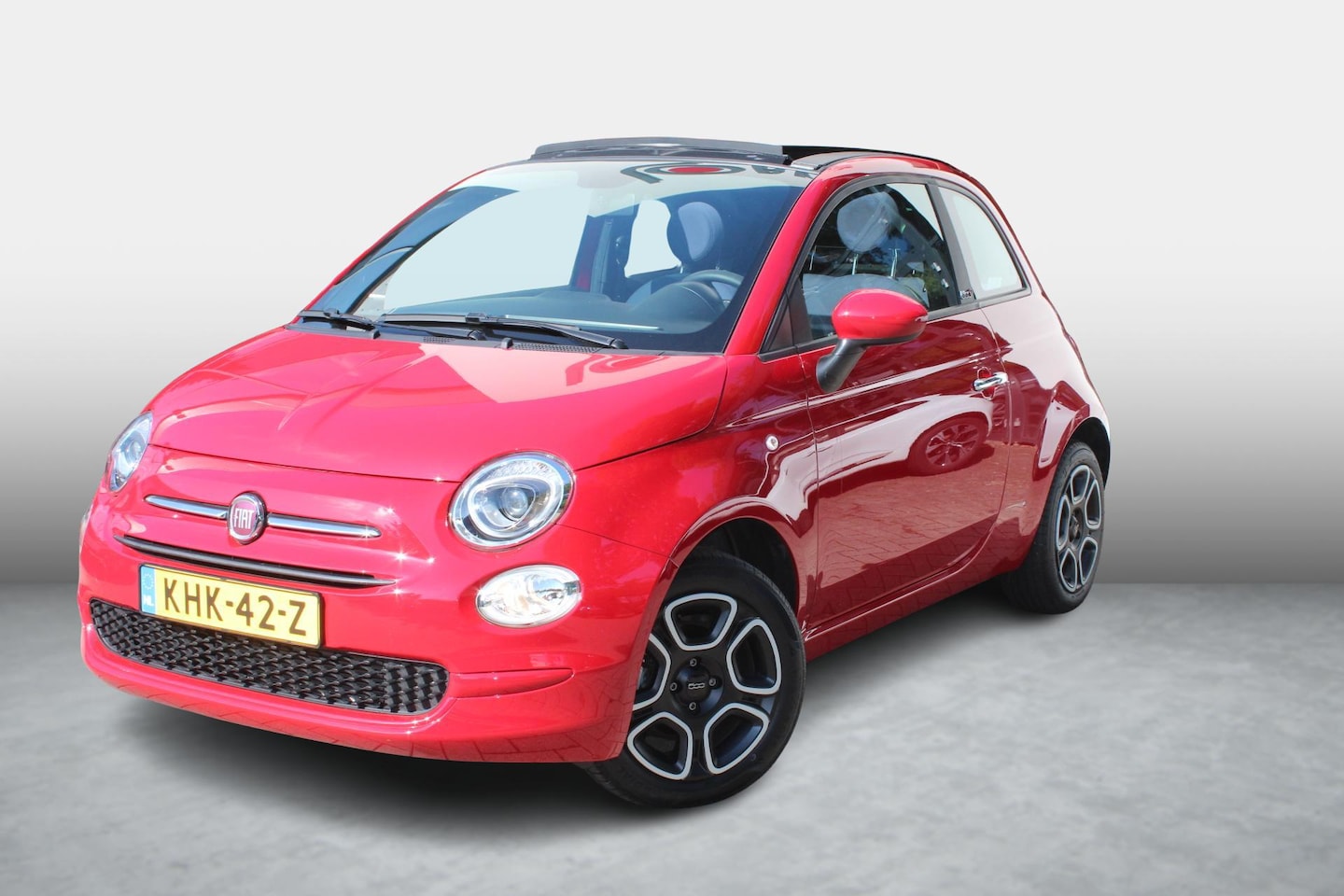 Fiat 500 C - 1.0 Hybrid Launch Edition Cabrio,Vouwdak,Airco - AutoWereld.nl