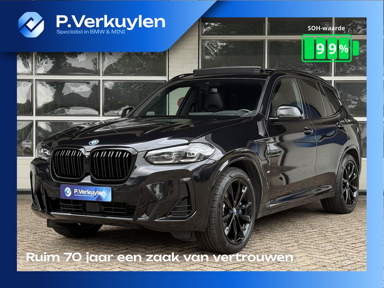 BMW X3 - xDrive30e M SPORT | M STOELEN | ELEKTR. STOELEN | HEAD UP | PANORAMA | SPORTREMMEN | HARMA - AutoWereld.nl
