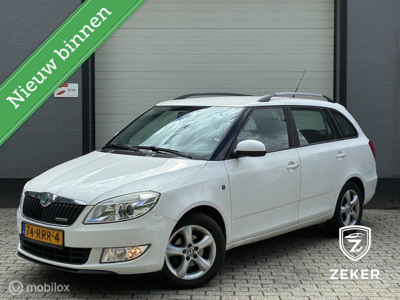 Skoda Fabia Combi - 1.2 TDI Greenline Airco/Cruise/Nieuwe apk - AutoWereld.nl