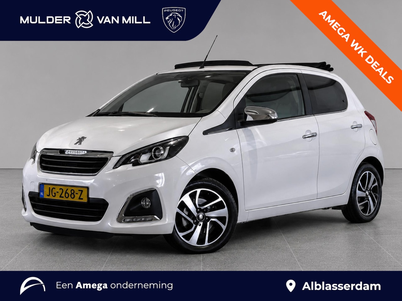 Peugeot 108 - 5-deurs TOP! Collection Allure 1.0 e-VTi 68pk | CABRIO | AIRCO | LM-VELGEN | NAVI | VOUWDA - AutoWereld.nl