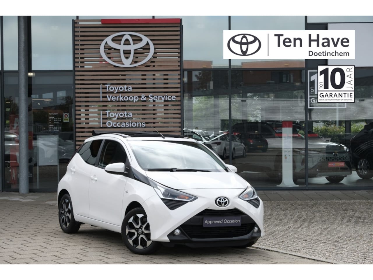 Toyota Aygo - 1.0 VVT-i x-joy Cabriodak | Airconditioning automatisch | Sche - AutoWereld.nl