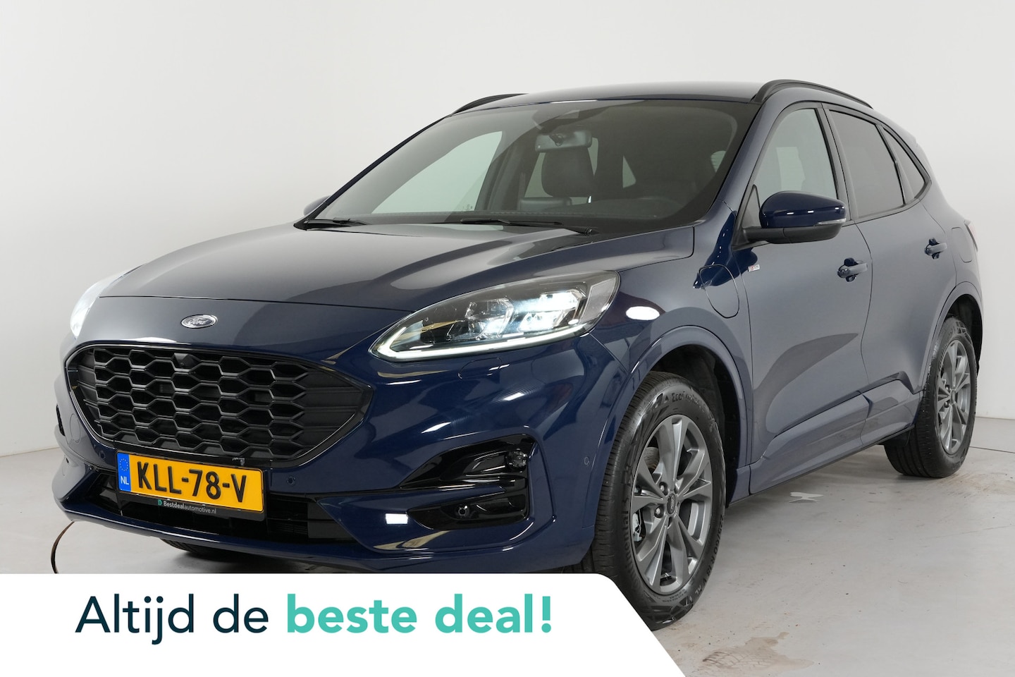 Ford Kuga - 2.5 PHEV 225pk ST-Line X | Adaptive Cruise | Dodehoek | Stl. verw. | Rijstrook | 360° Cam - AutoWereld.nl