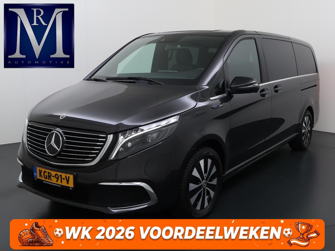 Mercedes-Benz EQV - 300 L2 Business Solution Limited 90 kWh VAN: 42.900,- VOOR: 39.877,- UW WKVOORDEEL: 3.023, - AutoWereld.nl