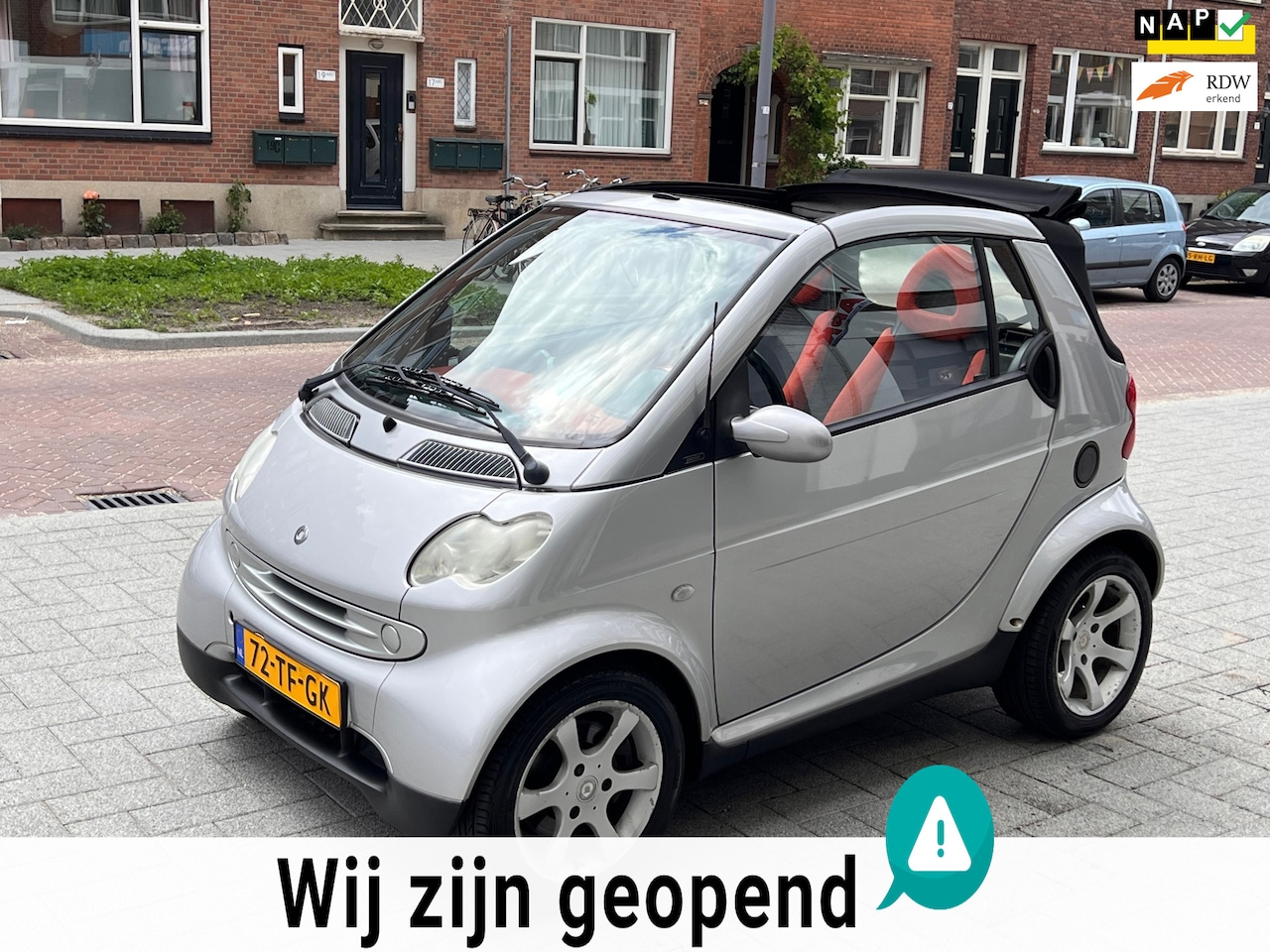 Smart Fortwo cabrio - 0.7 passion 0.7 passion - AutoWereld.nl