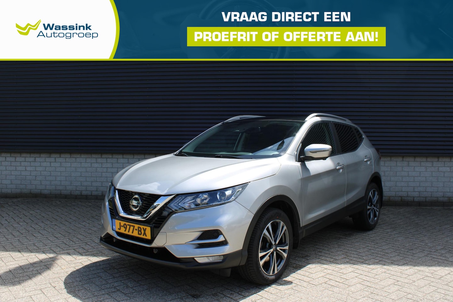 Nissan Qashqai - 1.3 DIG-T N-Connecta | Cruise Control | Camera 360 graden | Climate Control | Panoramadak - AutoWereld.nl