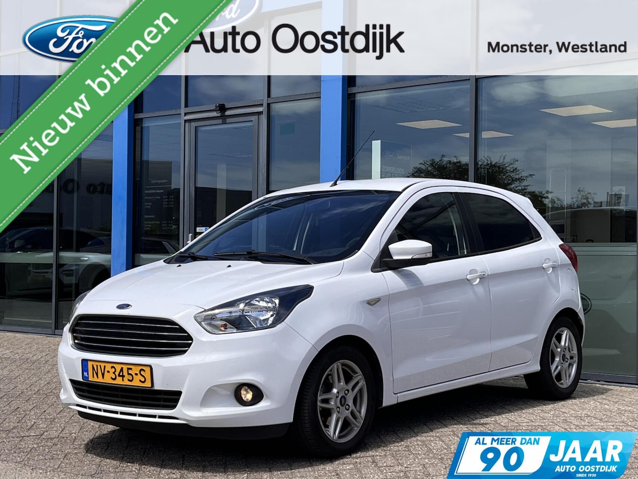 Ford Ka - 1.2 Trend Ultimate 86PK Cruise Control Airco Parkeersensoren Bleutooth Airco Dealer Onderh - AutoWereld.nl