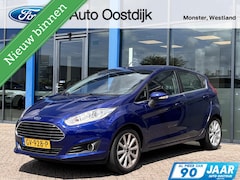 Ford Fiesta - 1.0 EcoBoost Titanium 100PK NIEUWE DISTRIBUTIERIEM Trekhaak Voorruitverwarming Climate Nav