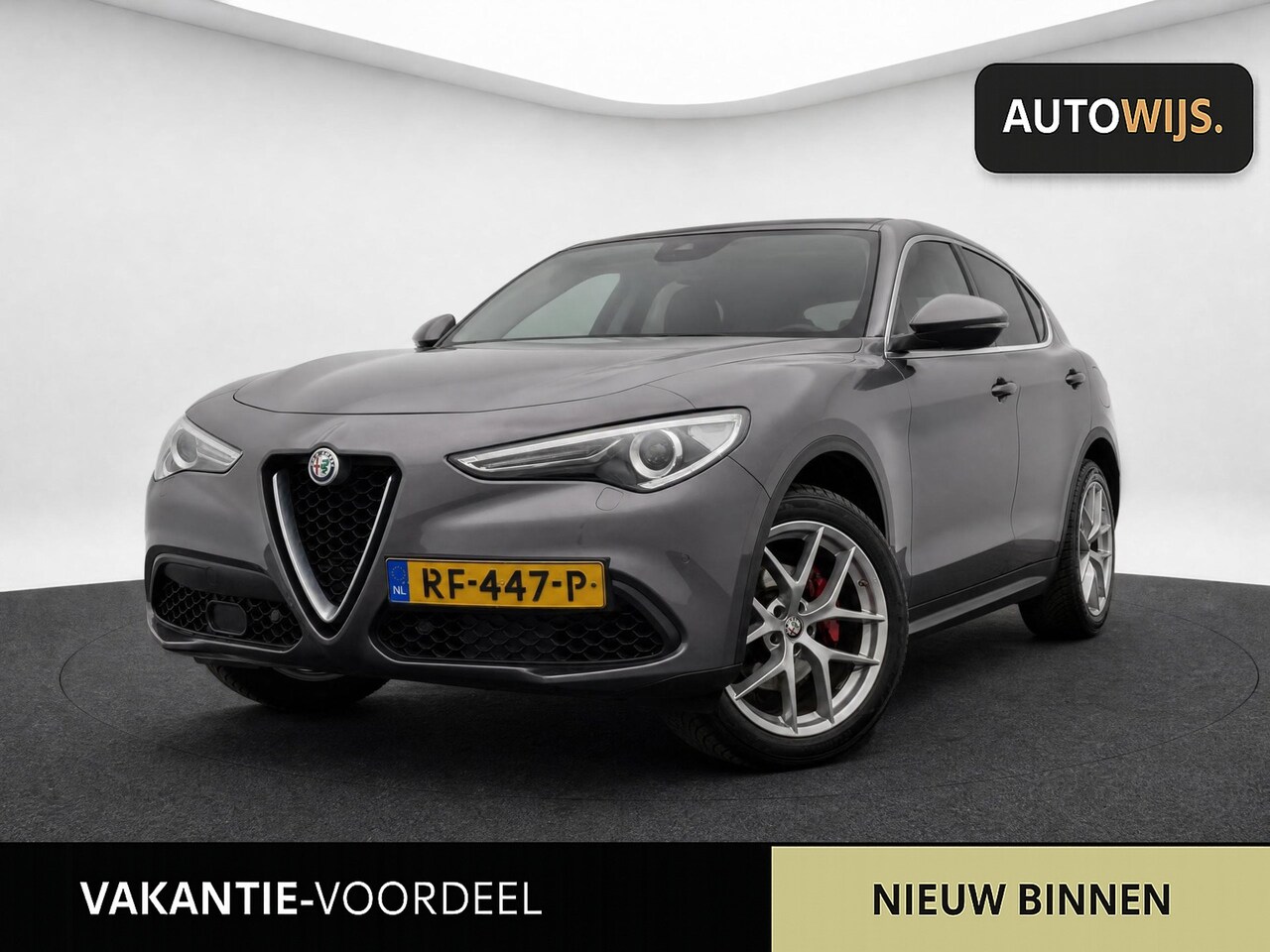 Alfa Romeo Stelvio - 2.0 T AWD First Edition|280PK|PANO|CAMERA|LEDER|NL-AUTO|GOED ONDERHOUDEN - AutoWereld.nl