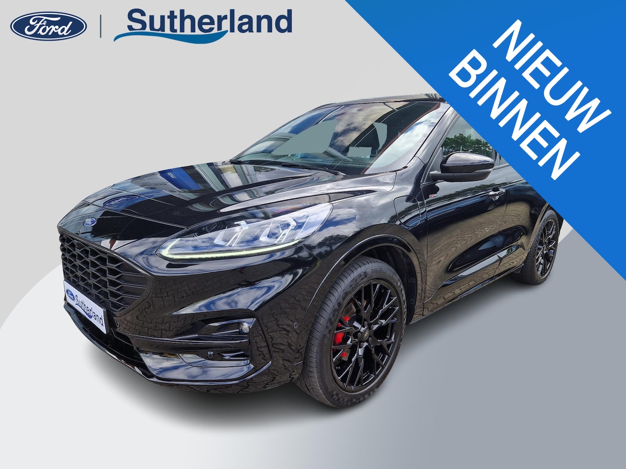 Ford Kuga - 2.5 PHEV ST-Line X | Black Pack | 20 inch LMV Black met rode remklauwen | Elektrisch wegkl - AutoWereld.nl