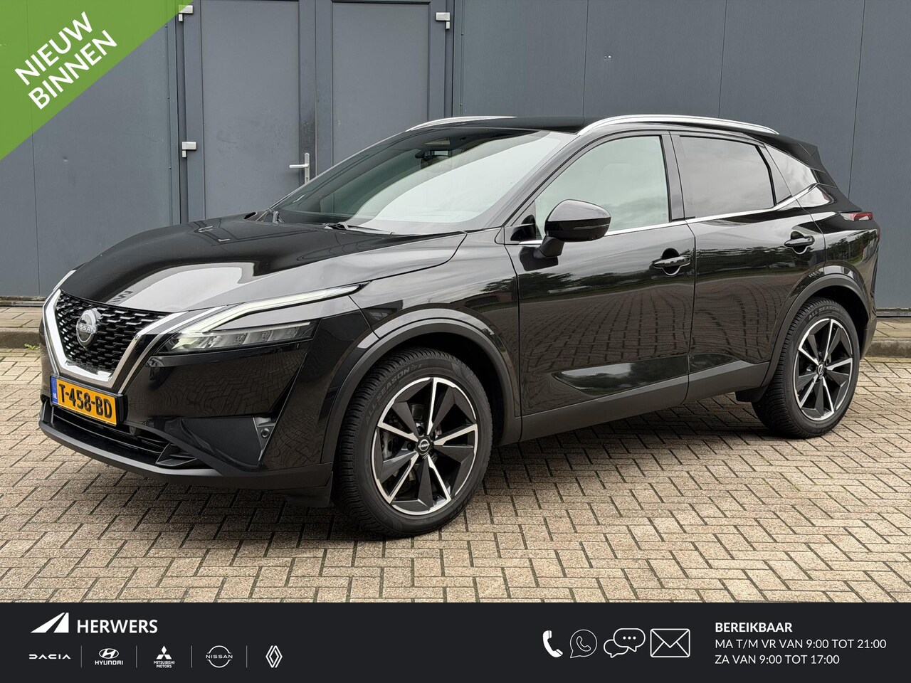 Nissan Qashqai - 1.3 MHEV Tekna / Trekhaak ( 1400 KG Trekgewicht ) / Panoramadak / Adaptieve Cruise Control - AutoWereld.nl