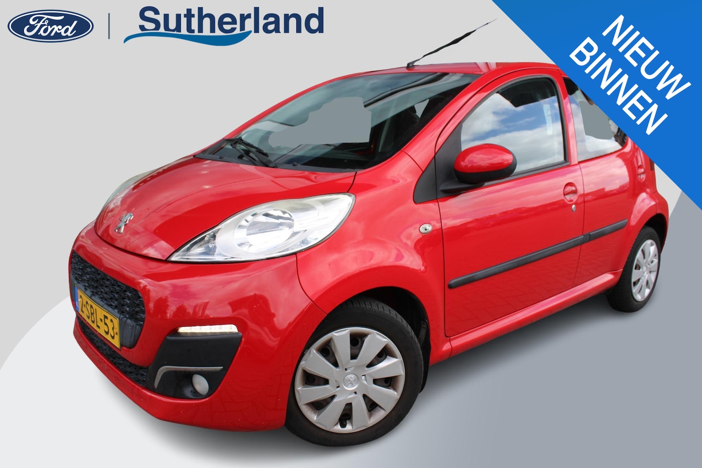Peugeot 107 - 1.0 Active | Airco | Dagrijverlichting | Stuurbekrachtiging | Centrale deurvergrendeling m - AutoWereld.nl