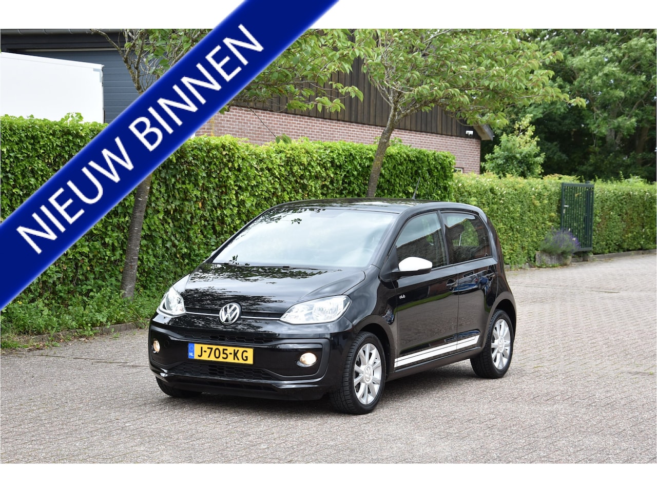 Volkswagen Up! - 1.0 Club Up! Carplay stoelverwarm. Topstaat! Grarantie - AutoWereld.nl