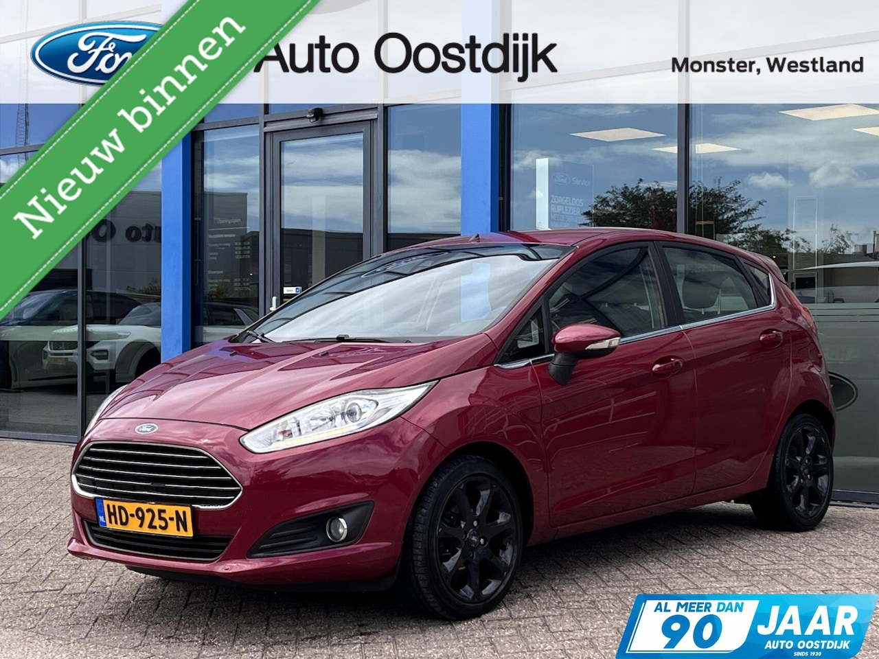 Ford Fiesta - 1.0 EcoBoost Titanium 125PK DISTRIBUTIERIEM=VERVANGEN!! Voorruitverwarming Stoelverwarming - AutoWereld.nl