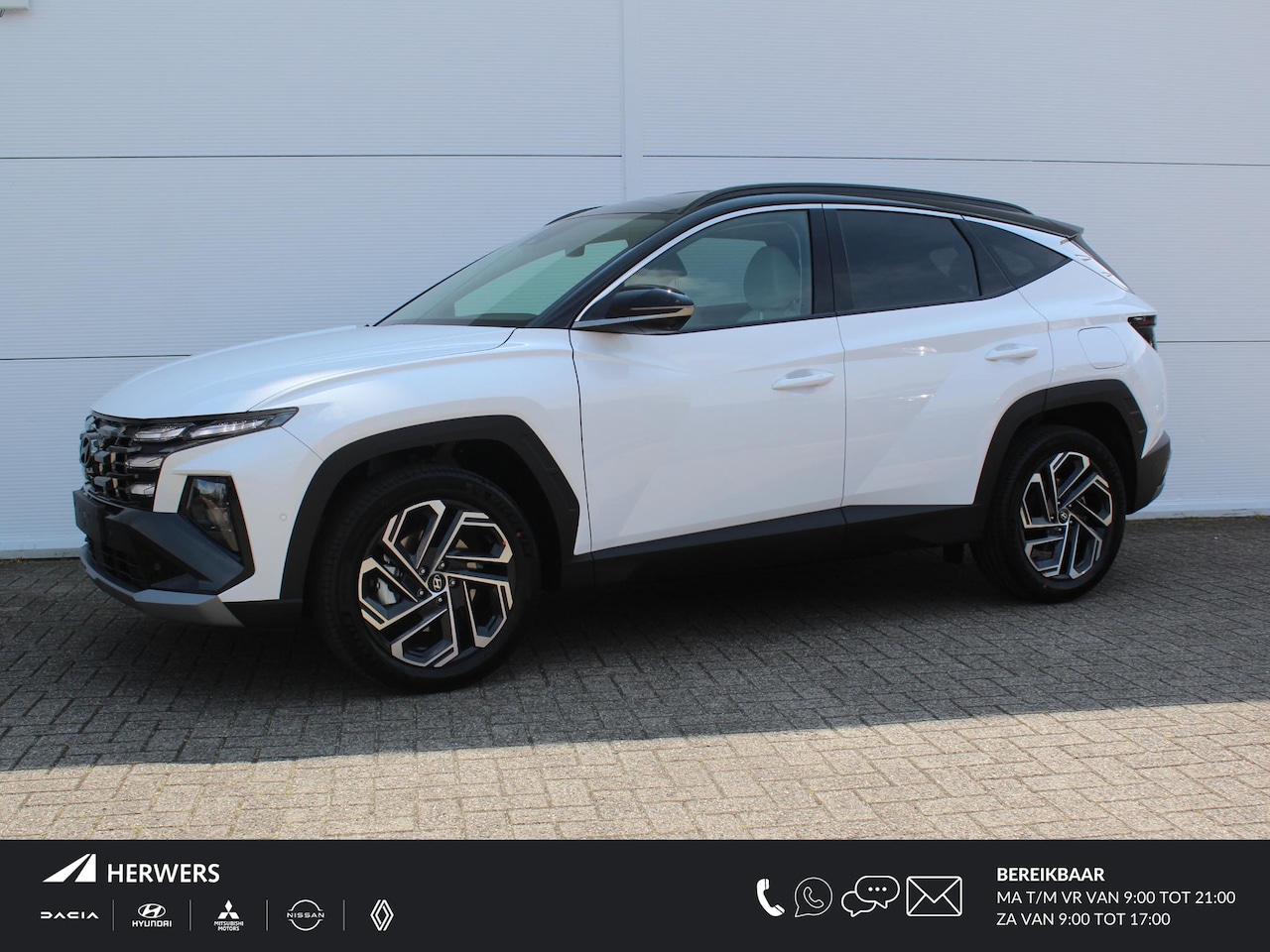 Hyundai Tucson - 1.6 T-GDI HEV Premium / Lederen Bekleding / Stoelverwarming & Verkoeling / Elektr. Verstel - AutoWereld.nl
