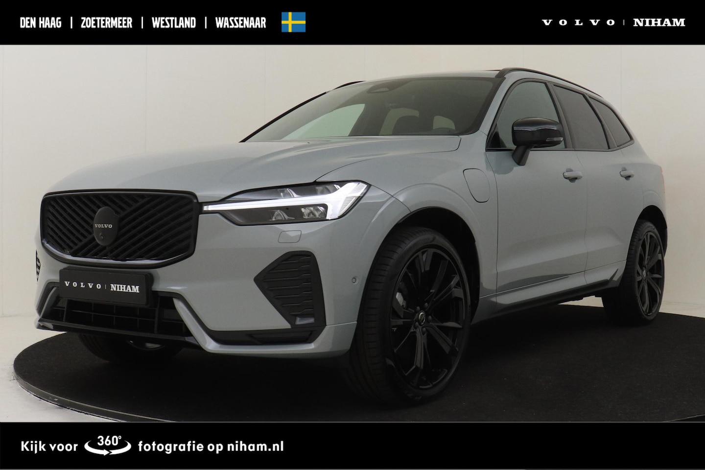 Volvo XC60 - II T6 PLUG-IN HYBRID AWD ULTRA BLACK EDITION -PANO.DAK|HARMAN/KARDON|360°CAM|HEAD-UP DISP. - AutoWereld.nl