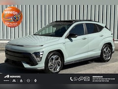Hyundai Kona - 1.6 GDI HEV N Line Sky / €4500, - Voordeel / Stoel verwarming/verkoeling / Schuif/Kantel d