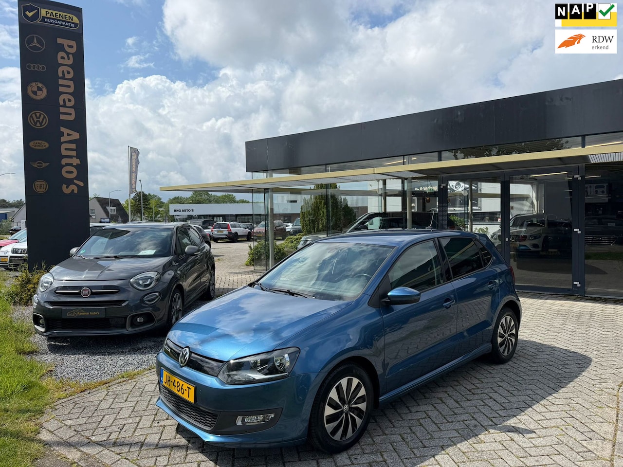 Volkswagen Polo - 1.0 BlueMotion 1.0 BlueMotion, Cruise, Navi, Bleutooth, NAP - AutoWereld.nl