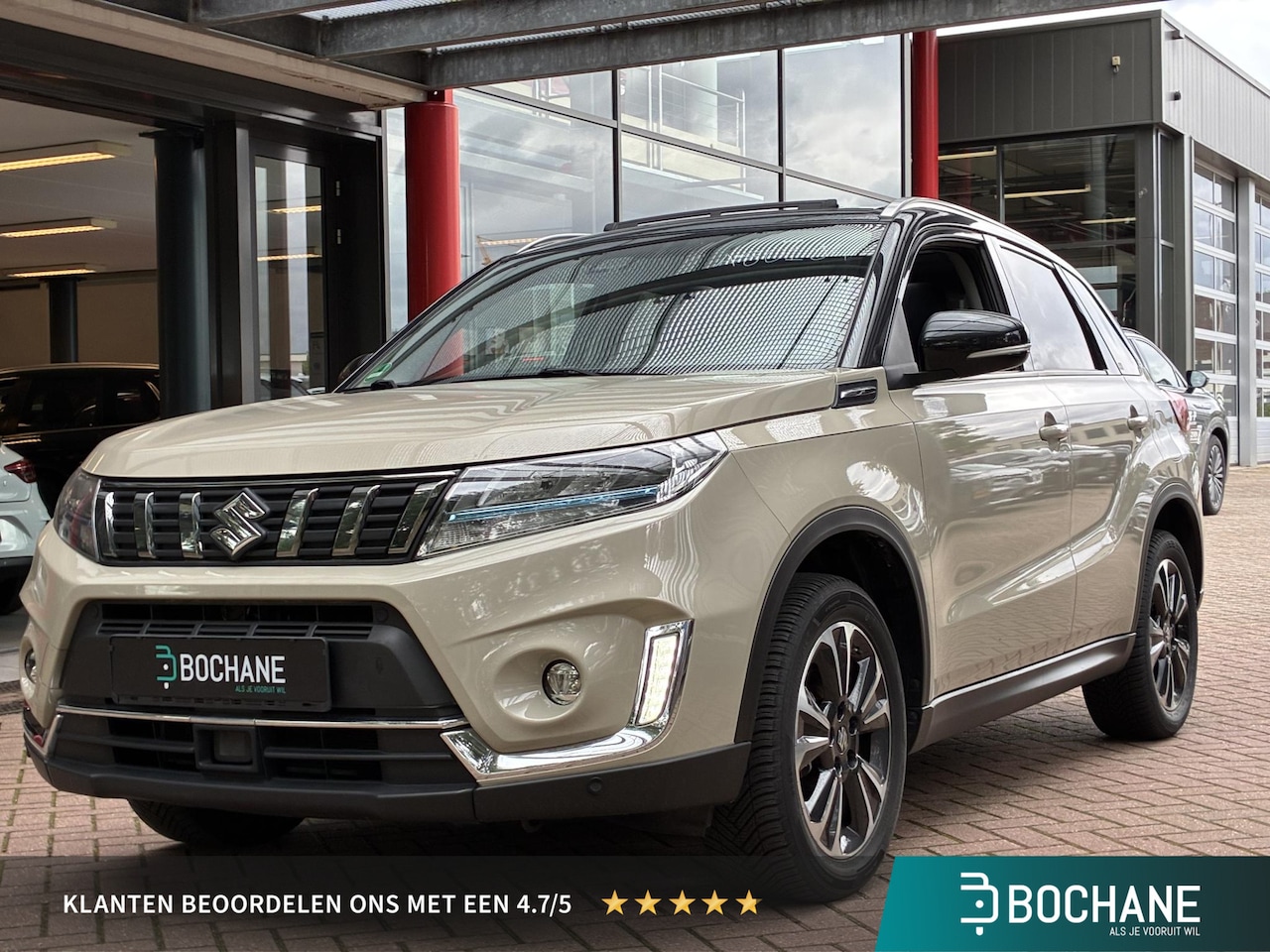 Suzuki Vitara - 1.5 Hybrid Style Automaat 115PK | Schuif/Kanteldak | Stoelverwarming | Dodehoek Detectie | - AutoWereld.nl