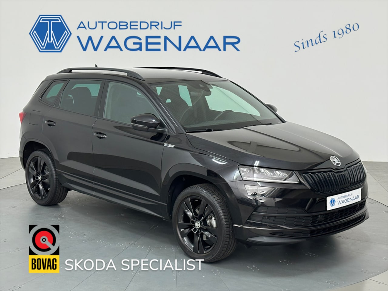 Skoda Karoq - 1.5 TSI SPORTLINE DSG AUTOMAAT ACC DIGIDASH TREKHAAK - AutoWereld.nl