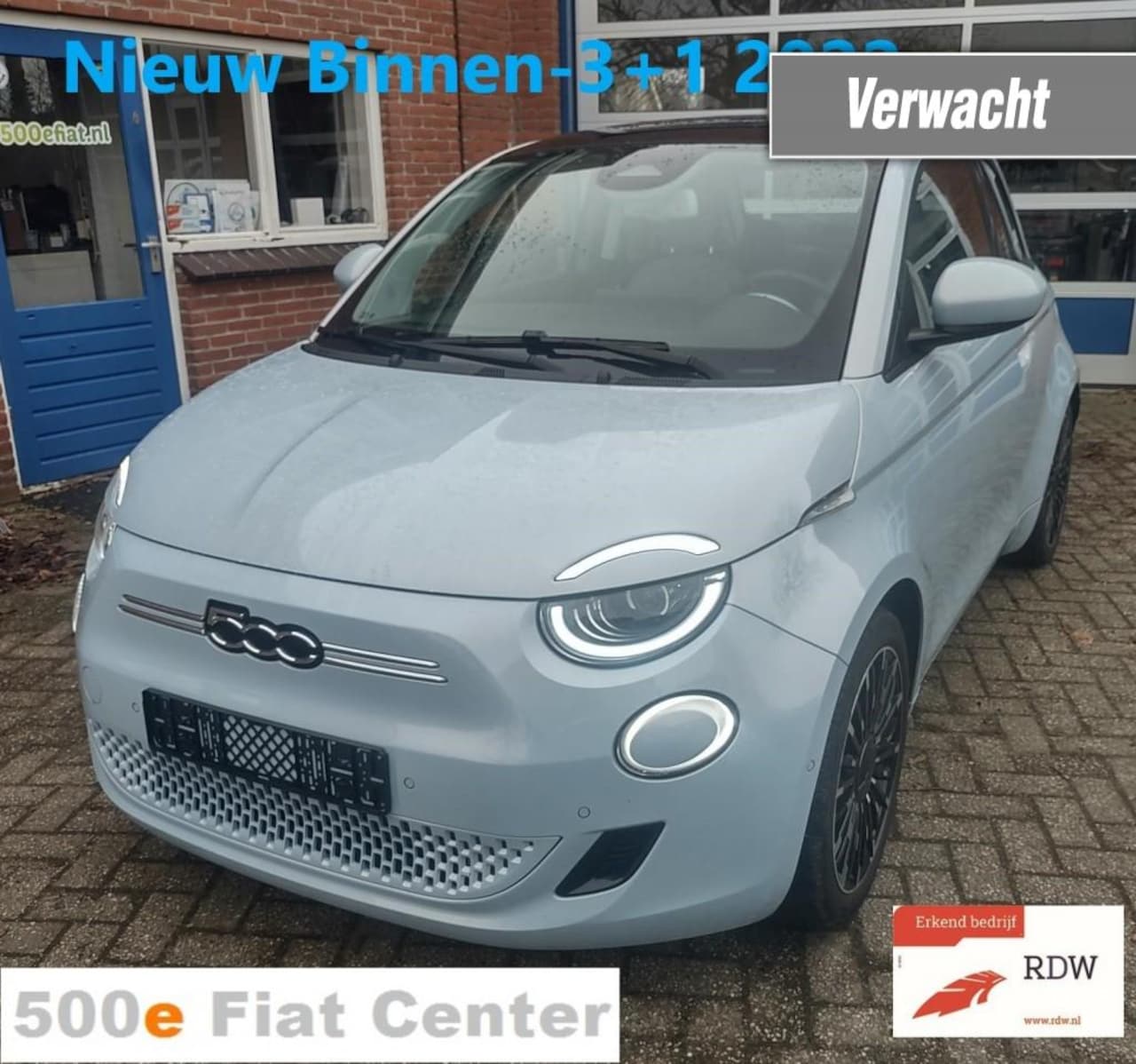 Fiat 500 - E-3+1-Panoramadak -42KW -Snelladen -Magic Eye- meer... - AutoWereld.nl