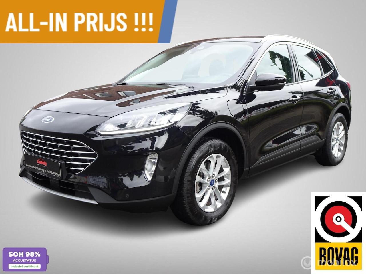 Ford Kuga - 2.5 PHEV Titanium Trekhaak Adaptief Cruise !!! - AutoWereld.nl