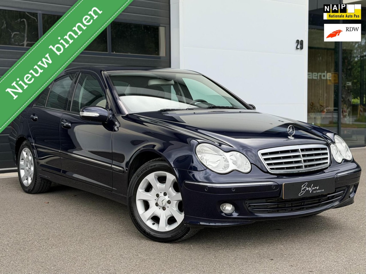Mercedes-Benz C-klasse - 200 K. Elegance Org NL|Automaat|Cruise Con - AutoWereld.nl