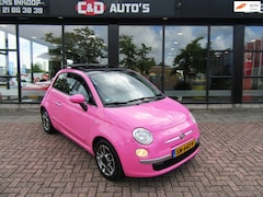 Fiat 500 - 1.2 ROZE 2010 AIRCO CARPLAY PANO 5 VERSN UNIEK