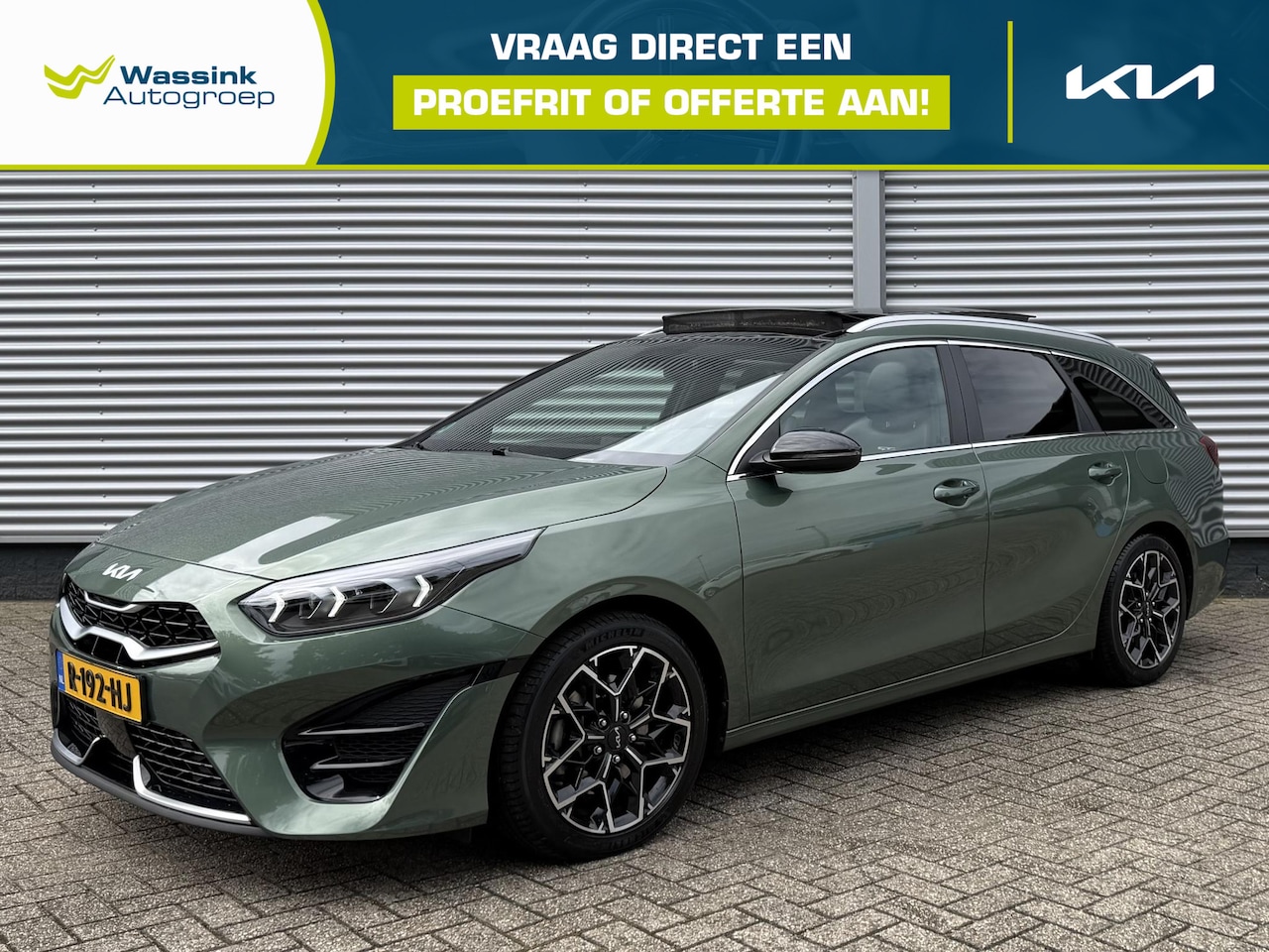 Kia Cee'd Sportswagon - Ceed 1.0 T-GDi GT-Line | Schuif/Kanteldak | Stoel/Stuurwielverwarming | Trekhaak | Climate - AutoWereld.nl