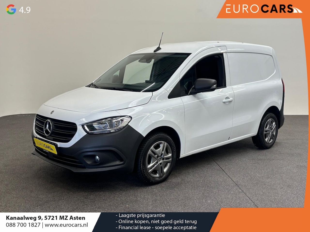 Mercedes-Benz Citan - 110 CDI L1 Pro Cruise Control Stoelverwarming Parkeersensoren Airco 3 Zits - AutoWereld.nl