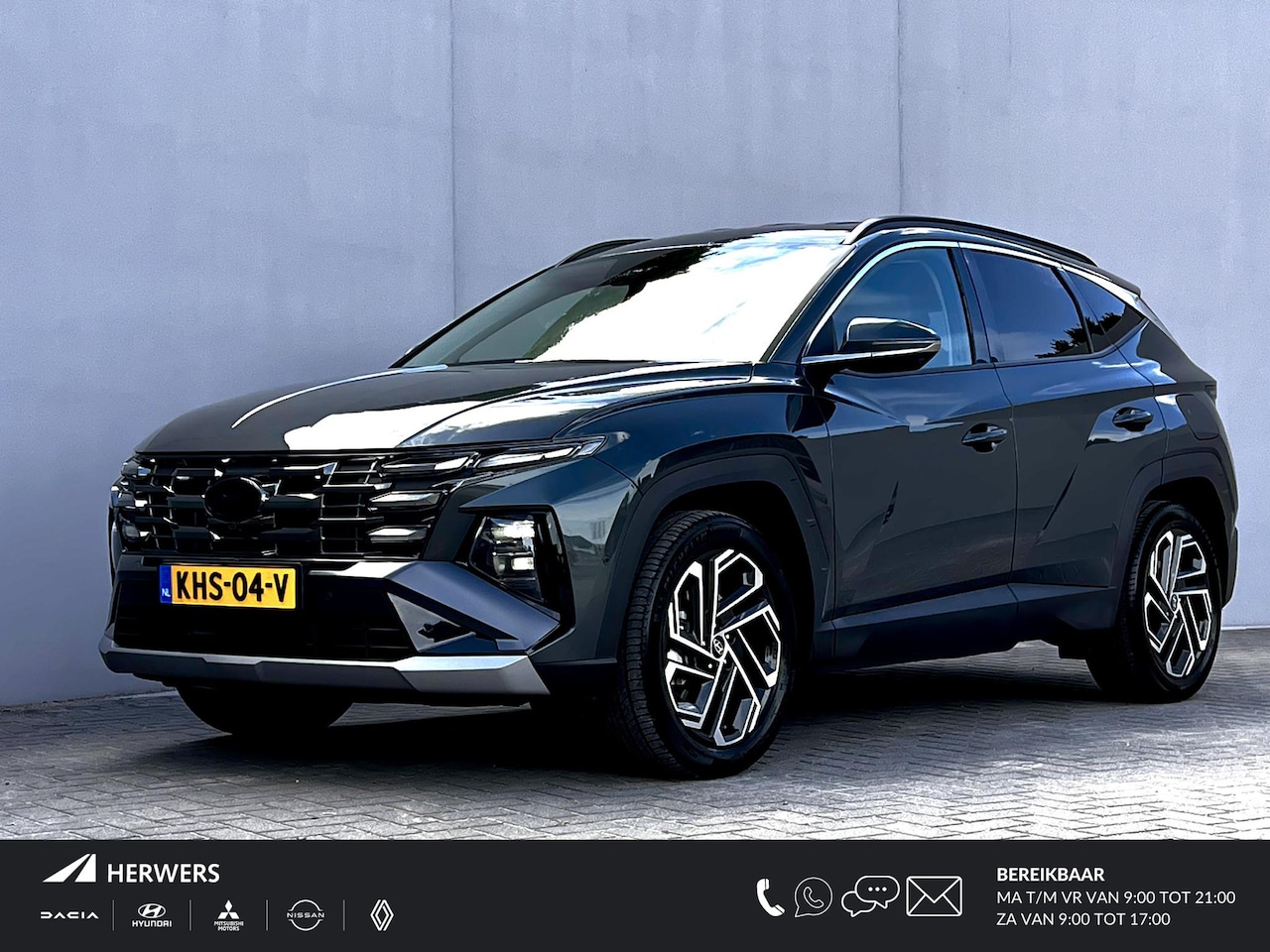 Hyundai Tucson - 1.6 T-GDI HEV Premium / Fabrieksgarantie tot 09-2029 / Dealer onderhouden / 1.360 kg Afn. - AutoWereld.nl