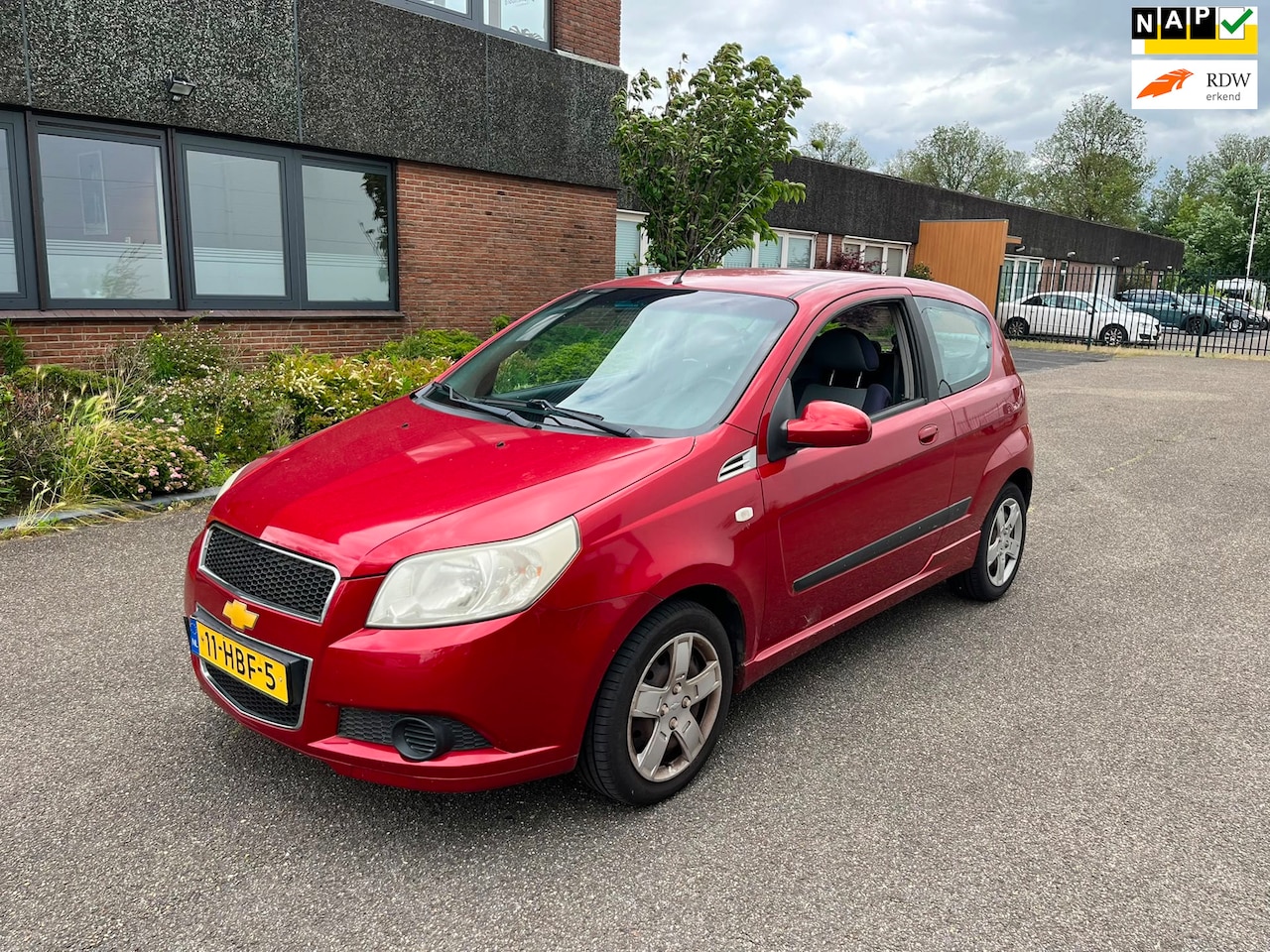 Chevrolet Aveo - 1.4 16V LS Automaat Airco Boekjes N.A.P - AutoWereld.nl