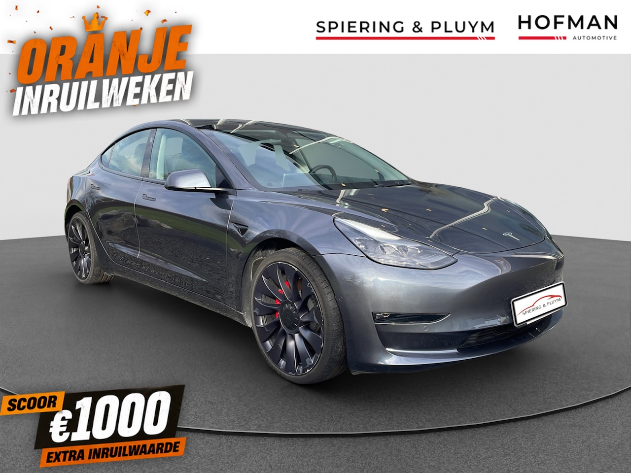Tesla Model 3 - Performance AWD 75 kWh SOH 95% | Pano | Stoelverw | - AutoWereld.nl