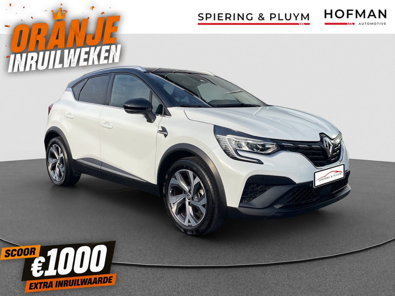 Renault Captur - 1.6 E-Tech Hybrid 145 R.S. Line Halfleder | Camera | Cruise | Climate - AutoWereld.nl