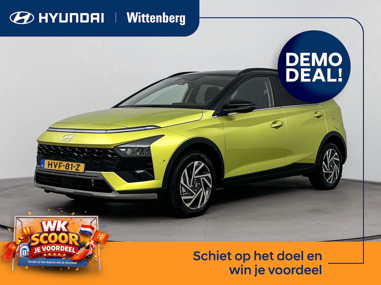 Hyundai Bayon - 1.0 T-GDI Premium | Climate control | Verwarmbare stoelen en stuur | Privacy glass | Navig - AutoWereld.nl