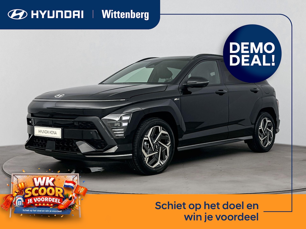 Hyundai Kona - 1.6 GDI HEV N Line Sky | Schuifdak | Memory | 360 Camera | Stoelventilatie | 18" lm-wielen - AutoWereld.nl