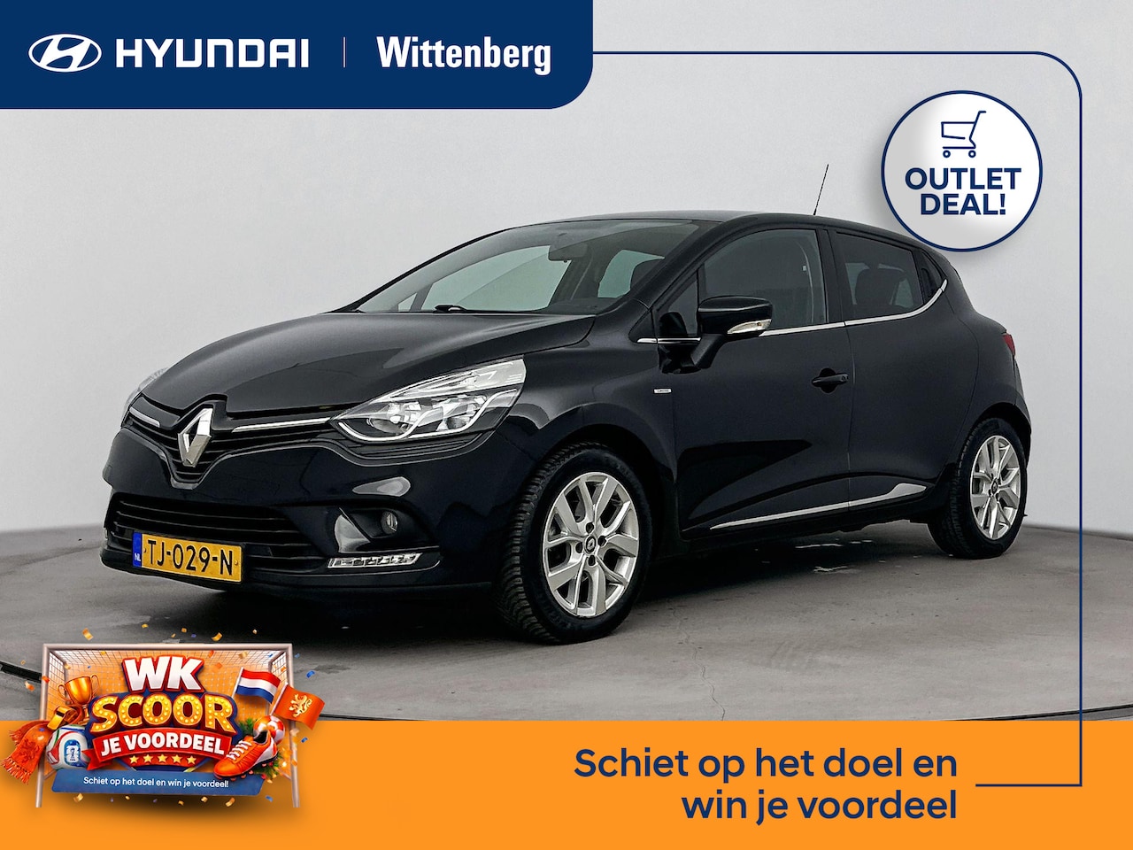 Renault Clio - 0.9 TCe LIMITED | OUTLETDEAL! | AFNEEMBARE TREKHAAK | NAVI | AIRCO | CRUISE | 16'' LM VELG - AutoWereld.nl