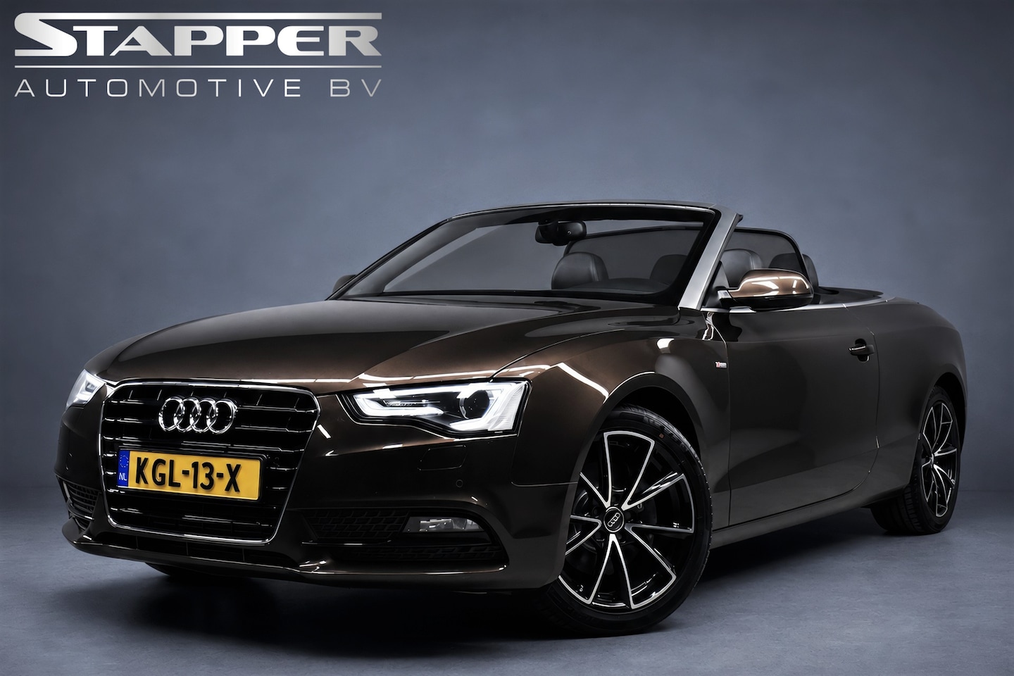Audi A5 Cabriolet - 2.0 TFSI 211pk Automaat 2x S-Line Navi/Xenon/Led/Leer/Climate/Stoelverw./Pdc/Cruise/Lmv18" - AutoWereld.nl